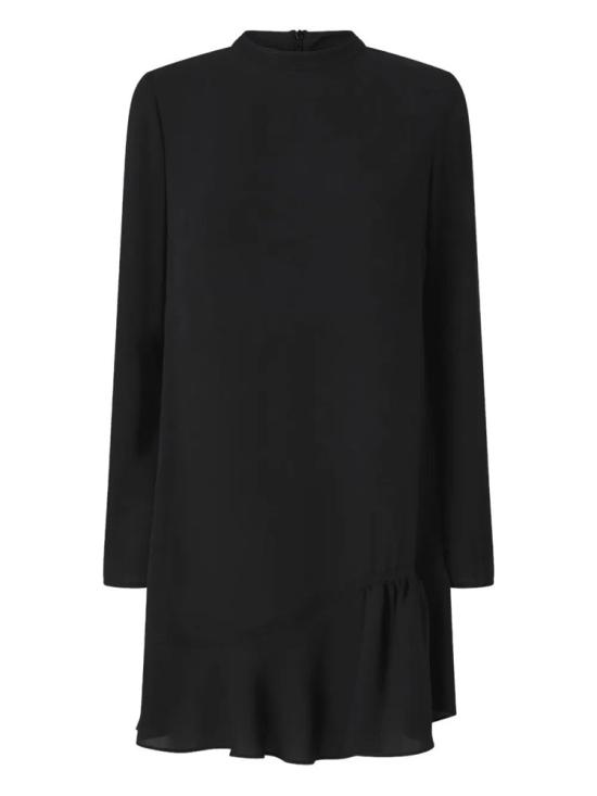 25FW 핑코 미디 원피스 105676A2QW Z99 Black