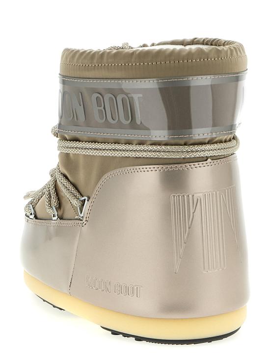 26FW 문부츠 부츠 아이콘 로우 글랜스  및 앵클  골드 - MOON BOOT