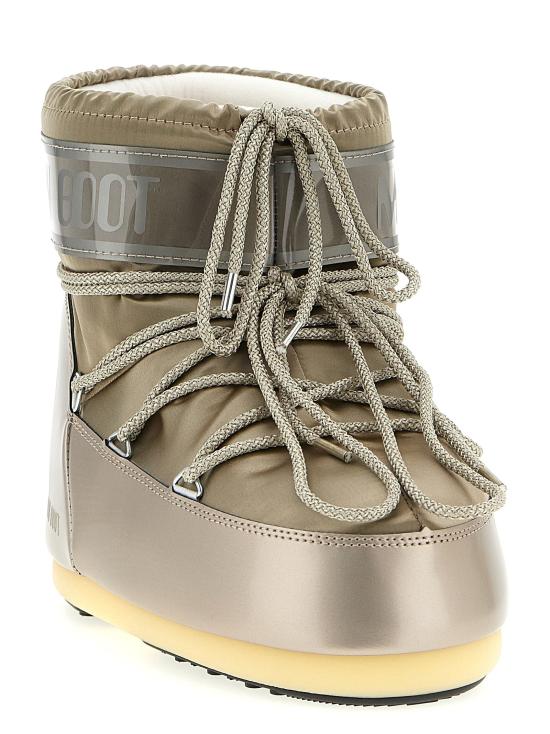 26FW 문부츠 부츠 아이콘 로우 글랜스  및 앵클  골드 - MOON BOOT