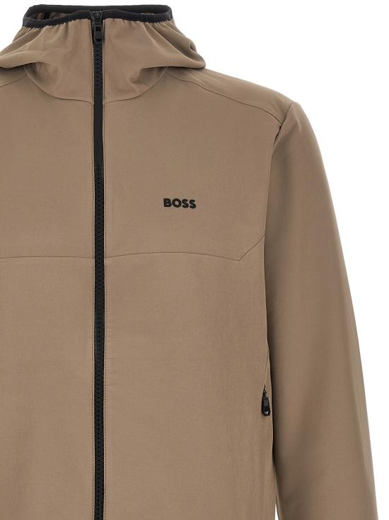 26FW 휴고보스 패딩 라이트웨어  재킷 베이지 - HUGO BOSS