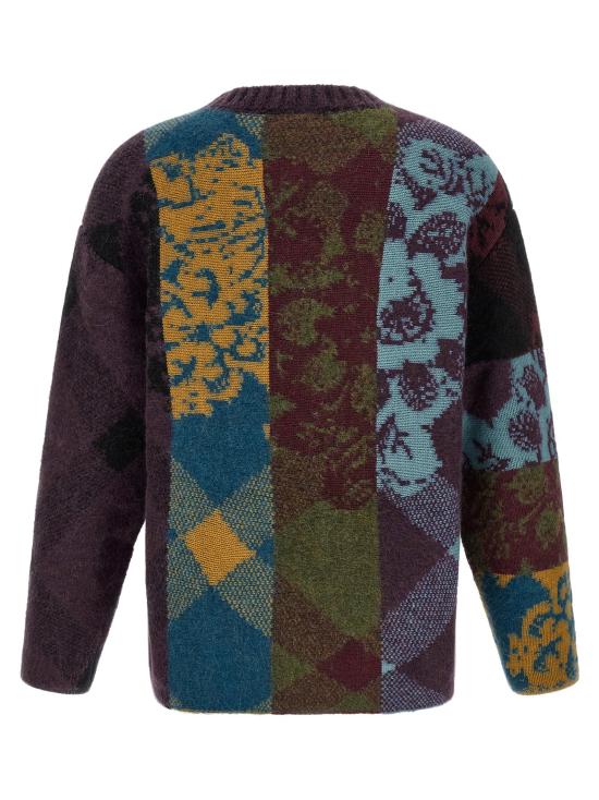26FW 드리스 반 노튼 니트웨어 마타디 스웨터 및 가디건 멀티컬러 - DRIES VAN NOTEN