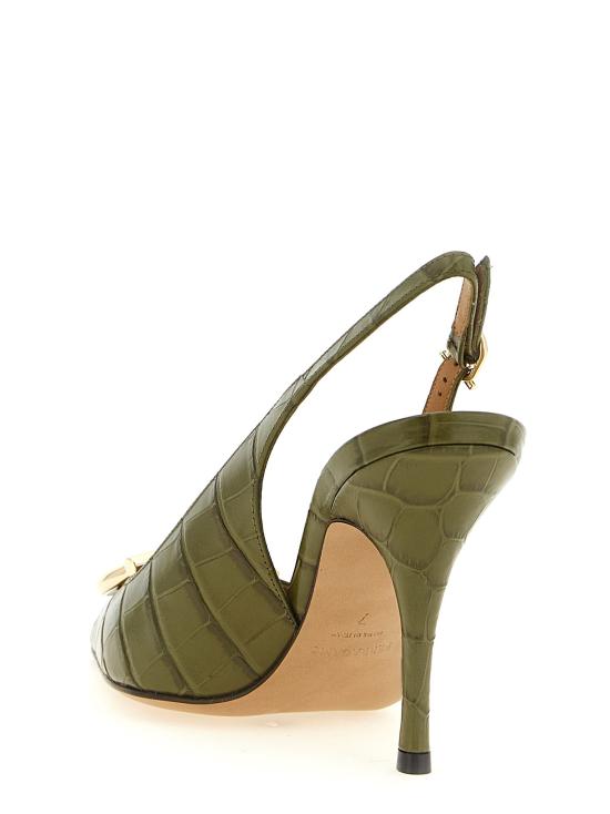 26FW 살바토레 페라가모 힐/펌프스 사라 펌프스 그린 - SALVATORE FERRAGAMO
