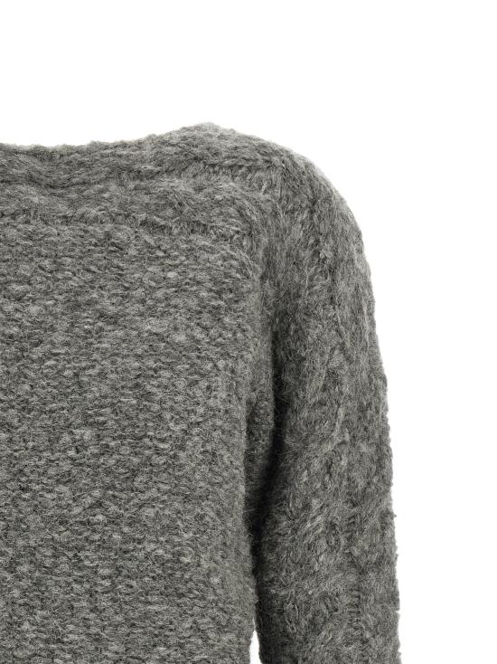 26FW 이자벨마랑 니트웨어 포나라 스웨터 및 가디건 그레이 - ISABEL MARANT