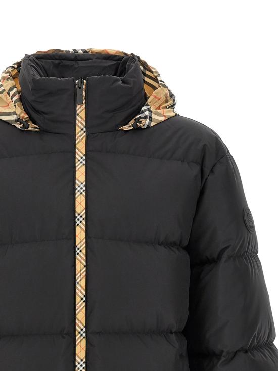 26FW 버버리 패딩 스노든  재킷 블랙 - BURBERRY