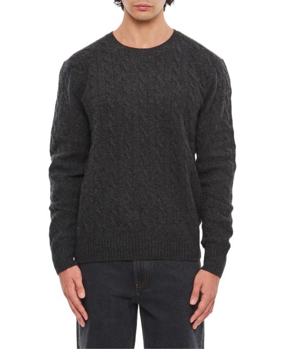 26FW 폴로 랄프로렌 케이블 니트 스웨터 710876762013DARKGRANITE Grey