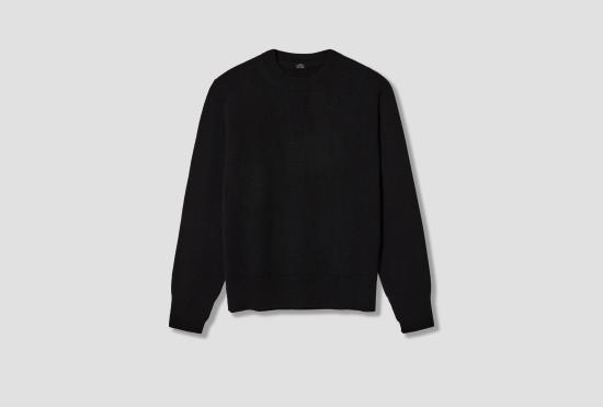 26FW 살롱 씨 룬드만 니트웨어 청키 오넥 CL303 블랙
