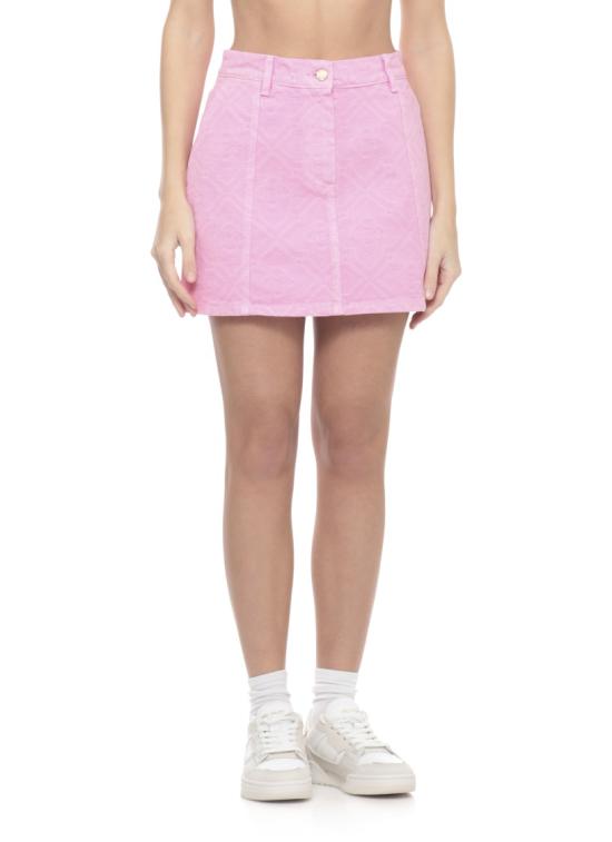 26SS 카사블랑카 숏 스커트 WSP26SK17901DENIM Pink - CASABLANCA
