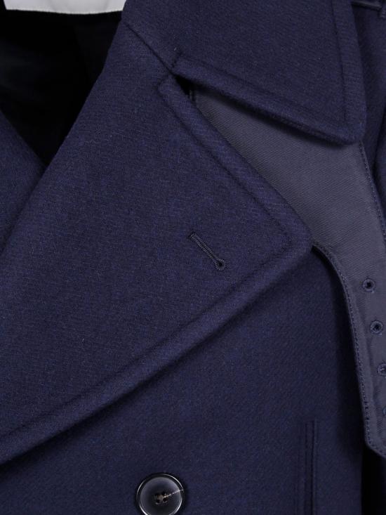 25FW 드리스 반 노튼 코트 2520202362216509 Blue - DRIES VAN NOTEN