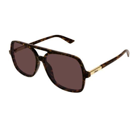 26SS 끌로에 선글라스 1A8I5HR0A Brown - CHLOE