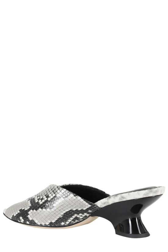 26SS 지암파올로 비오찌 뮬/슬리퍼 AG0786 098 White - GIAMPAOLO VIOZZI