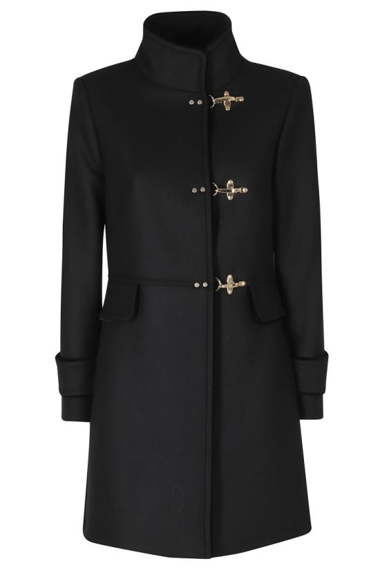 26FW 페이 코트 NAW50533010YMV 099 Black