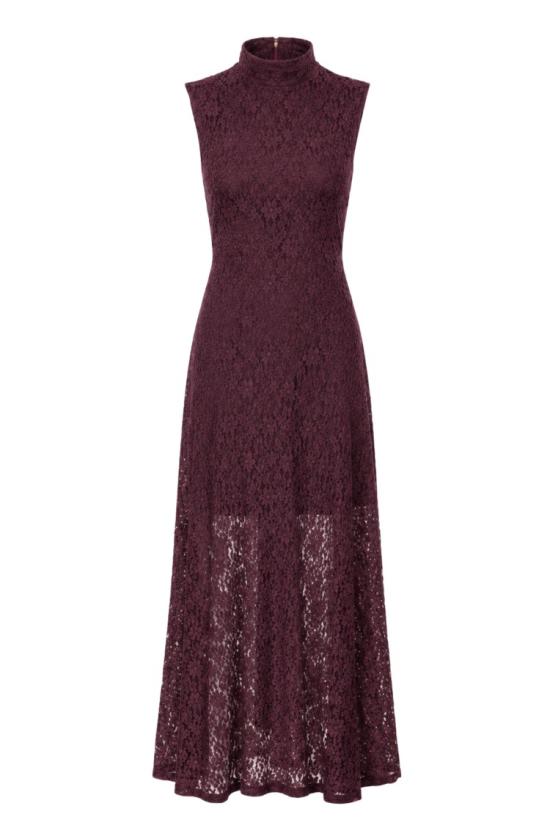 26FW 로테이트 롱 원피스 1162692694 099 Burgundy