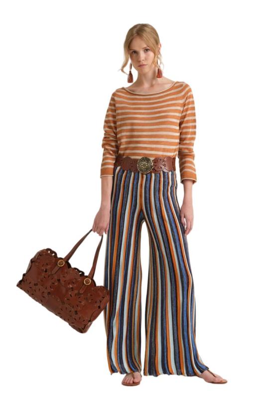 26SS 말리파르미 팔라초 팬츠 JH8071 78211 Multicolor - MALÌPARMI