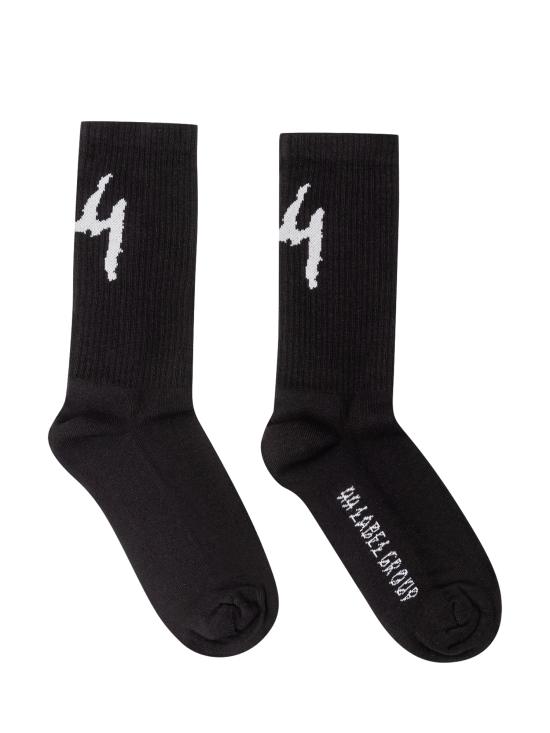 26FW 44레이블 양말 B0030141KN075 J03 BLACK 44 HOCKEY WHITE - 44 LABEL