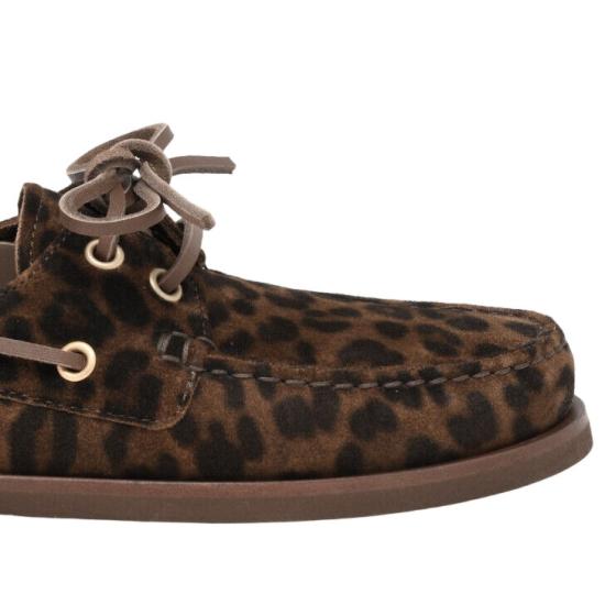 26SS 지안비토로시 플랫 슈즈 G2536710GOMSUE Brown - GIANVITO ROSSI