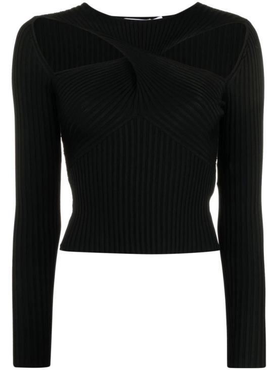  셀프 포트레이트 탑 PF22 052T BLACK