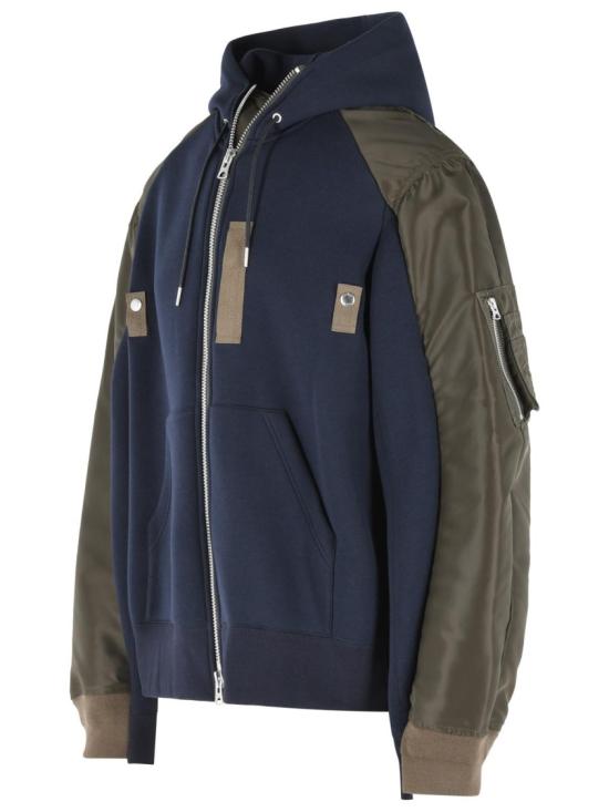 26SS 사카이 스폰지 스웻 후디 26 03948M 233 Blue - SACAI