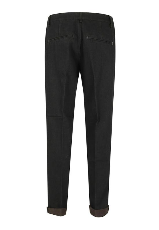 26FW 돈답 스트레이트 팬츠 UP688 DFK348UNB4 Black - DONDUP