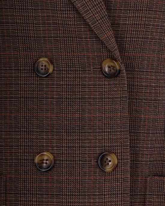 26FW 리우조 수트 자켓 9558078 Brown - LIU JO