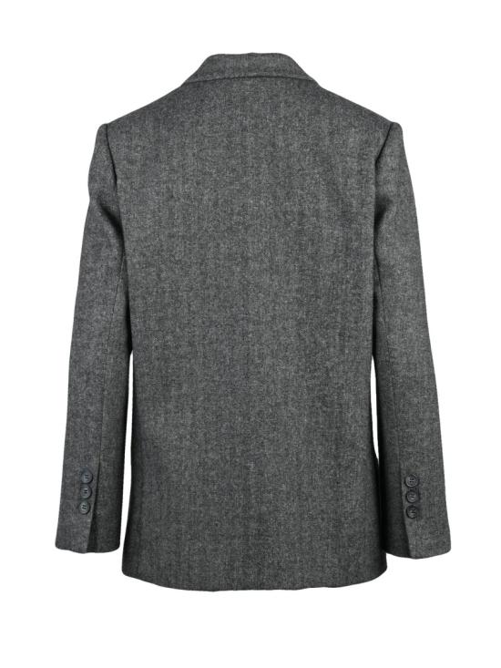25FW Black 961 수트 자켓 맞춤형 핏의 더블 브레스트 텍스처 재킷 - OTHER BRANDS