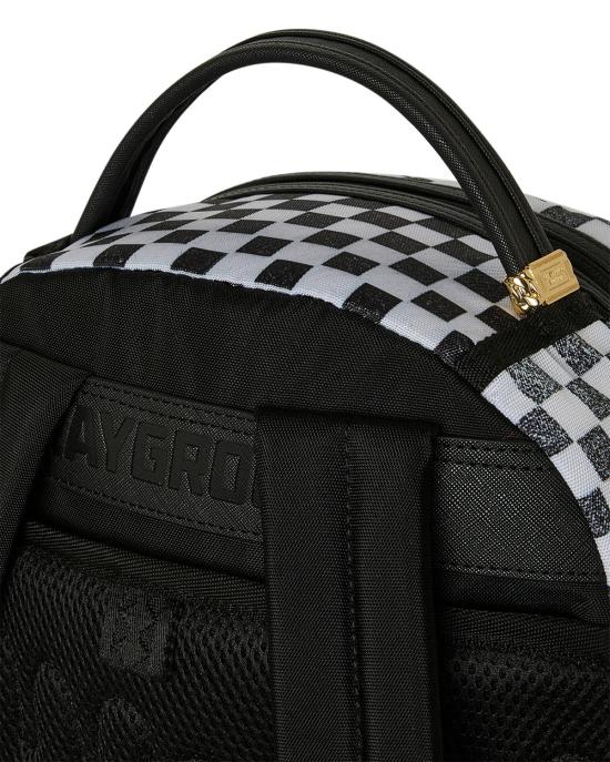 26FW 스프레이그라운드 백팩 910B8871NSZ multi BIANCO NERO - SPRAYGROUND