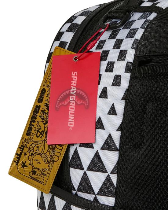 26FW 스프레이그라운드 백팩 910B8871NSZ multi BIANCO NERO - SPRAYGROUND