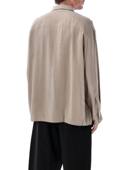 26FW 스튜디오 니콜슨 긴팔 셔츠 SNM1557TAUPE Pink - STUDIO NICHOLSON