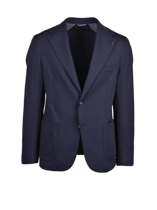 25FW Out/Fit 수트 자켓 신축성 좋은 재킷, 미니멀한 디자인, 버튼 여밈