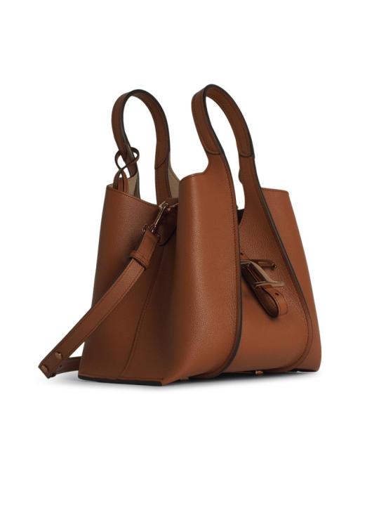  토즈 T 타임리스 미니 토트백 XBWTSBA9100Q8E S410 Brown - TODS