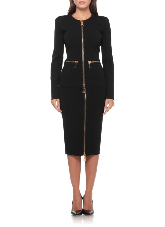 26FW 엘리자베타프랜치 니트웨어 MK68B66E2110 Black - ELISABETTA FRANCHI