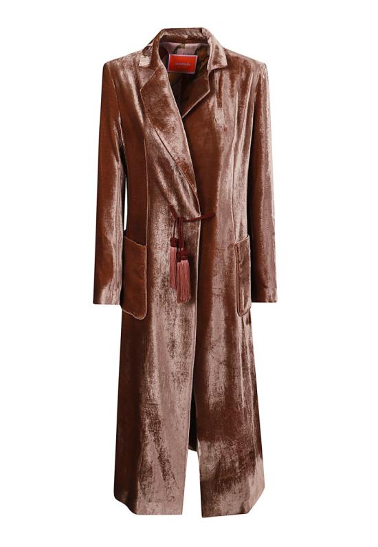 26FW 라 더블제이 코트 JAC0166 VEL019SOLID Brown