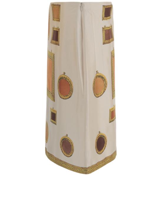 26SS 베르사체 스커트 10246901A179515K920 Multicolor - VERSACE