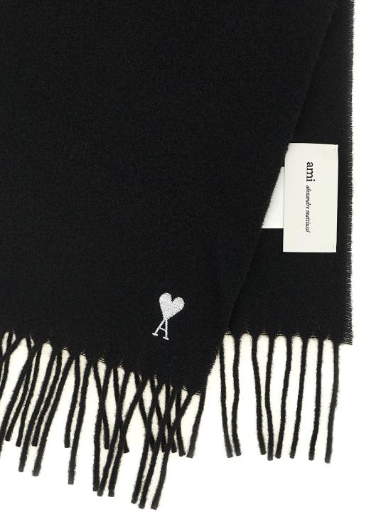 26FW 아미 머플러/스카프 USF677AW0047001 Black - AMI