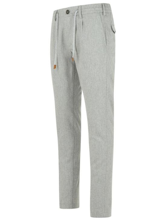  일레븐티 스트레이트 팬츠 X75PANB21 TES0H027 13 Grey - ELEVENTY