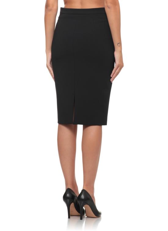 26FW 엘리자베타프랜치 미디 스커트 GO22366E2110 Black - ELISABETTA FRANCHI