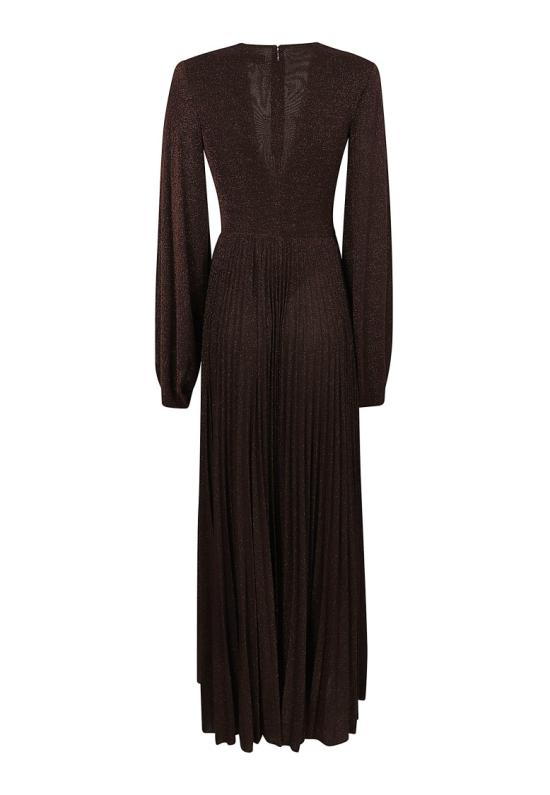 26FW 엘리자베타프랜치 롱 원피스 ABR1566E2 Brown - ELISABETTA FRANCHI