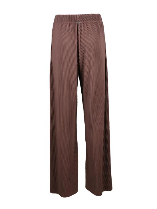 25FW 에르노 스트레이트 팬츠 주름 장식 와이드  점프수트 (엘라스틱 허리밴드 포함) - HERNO