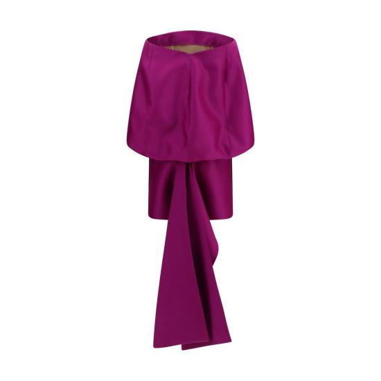 26SS 발렌시아가 원피스 BA875842TUT225100BB PURPLE - BALENCIAGA