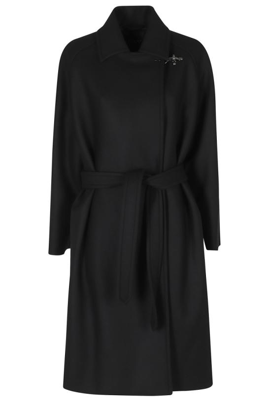 26FW 페이 코트 NAW54533760YMV 099 Black