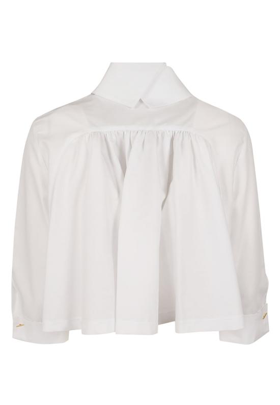 26FW 엘리자베타프랜치 탑 CA17766E2 White - ELISABETTA FRANCHI