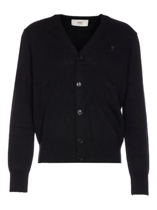 25FW 아미 ADC 울 V넥 가디건 HKC361001 0180 Black