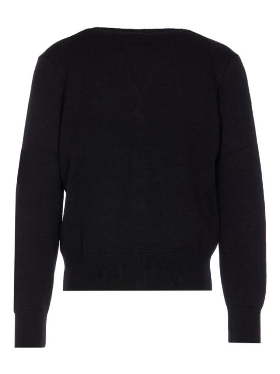25FW 아미 ADC 울 V넥 가디건 HKC361001 0180 Black - AMI