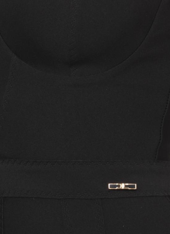 26FW 엘리자베타프랜치 미디 원피스 AB98566E2110 Black - ELISABETTA FRANCHI