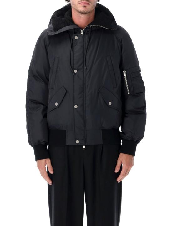 26FW MM6 메종마르지엘라 숏패딩 SH0AM0100M36018900 Black