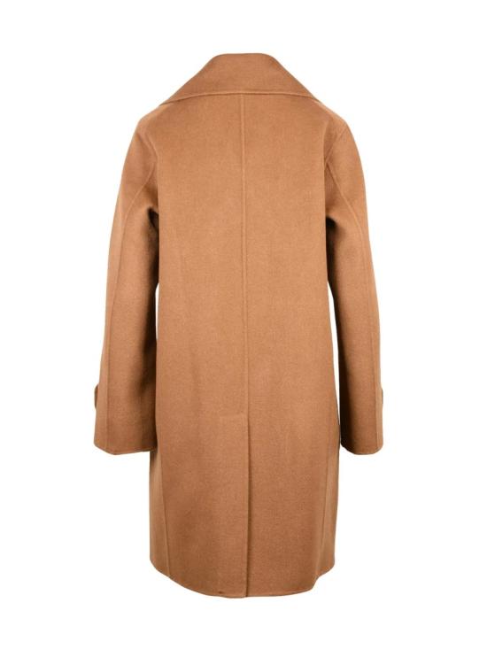 25FW 아스페시 코트 버튼 여밈과 옆주머니가 있는 더블 브레스트 울 - ASPESI