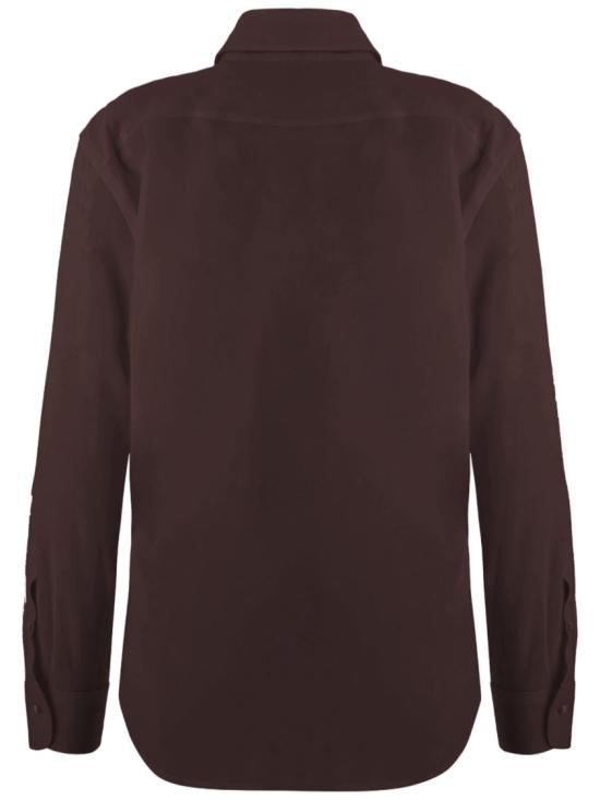 26FW 허스커트 탑 LUDOVICAOP251242 Brown - HER SHIRT