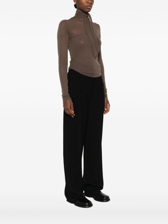26FW 르메르 긴팔 티셔츠 TS0053 LJ1070 423 CACAO DOM - LEMAIRE