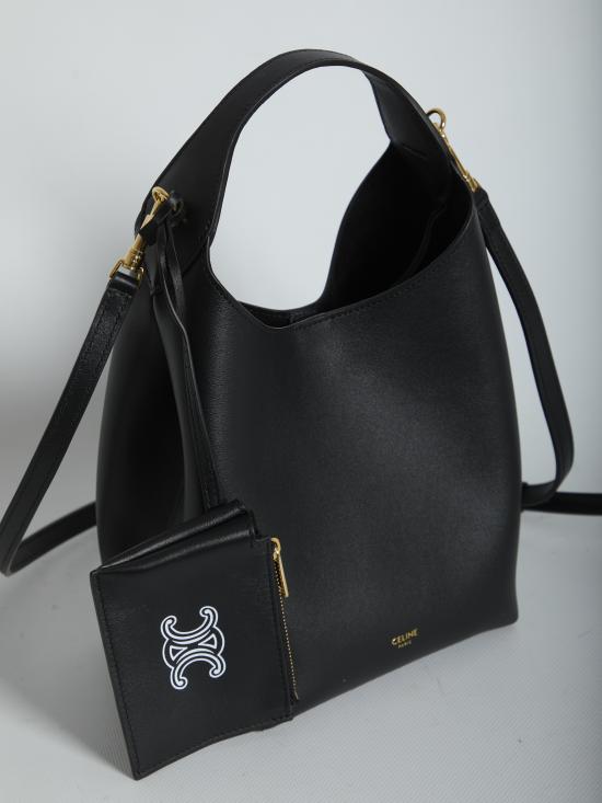 26FW 셀린느 몰 호보 백 L10133Q71 38NO BLACK DOM - CELINE