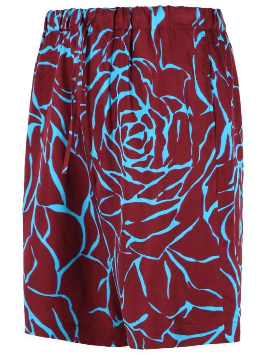 26SS 드리스 반 노튼 숏팬츠 020931 3244 358 Burgundy - DRIES VAN NOTEN