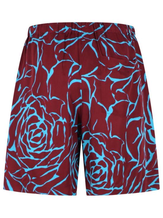 26SS 드리스 반 노튼 숏팬츠 020931 3244 358 Burgundy - DRIES VAN NOTEN